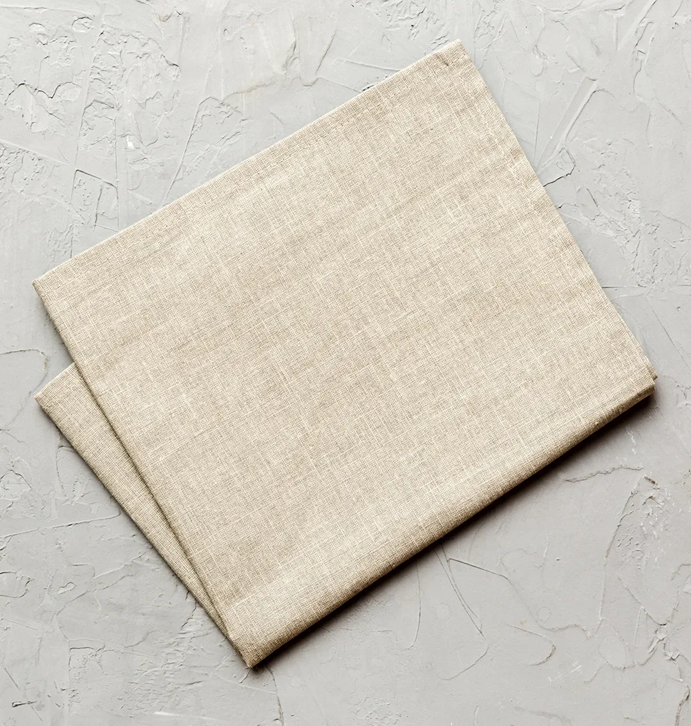 100% Linen Table Cloth & Napkin